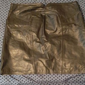 Laurice leather skirt 15/16